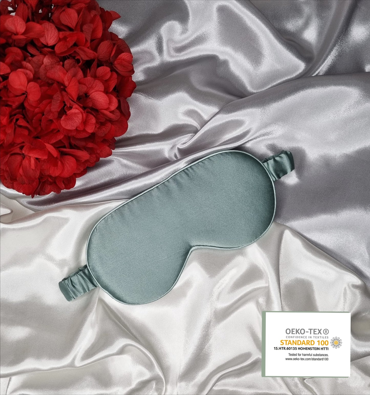 Navy Blue 100% Mulberry Silk Sleeping Masks