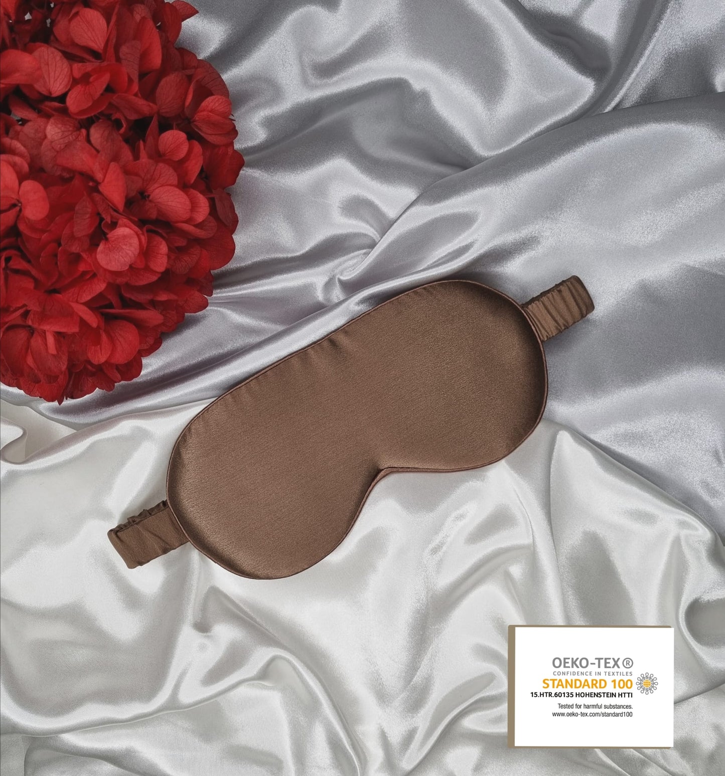 Black 100% Mulberry Silk Sleeping Masks