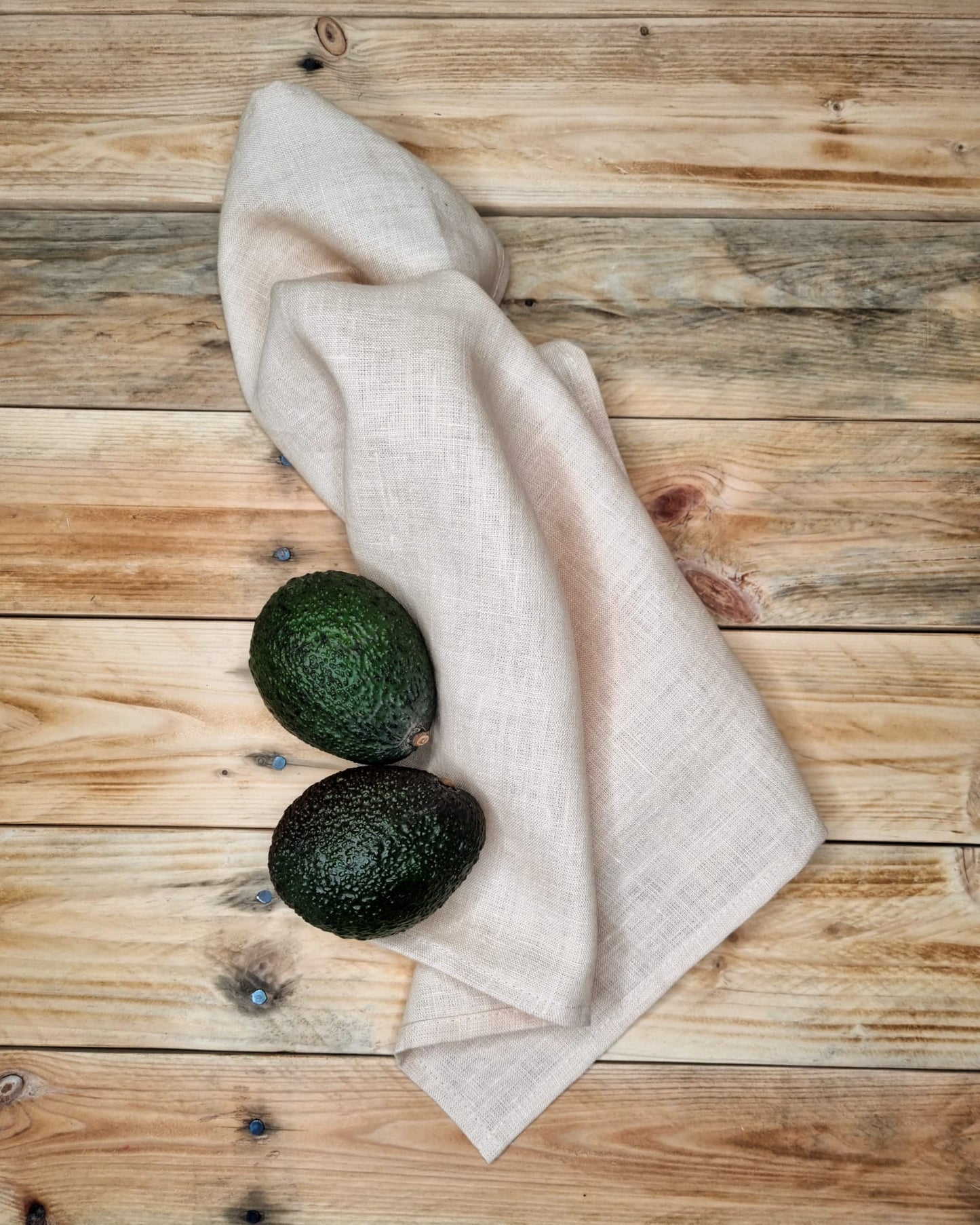 Black Linen Tea Towels