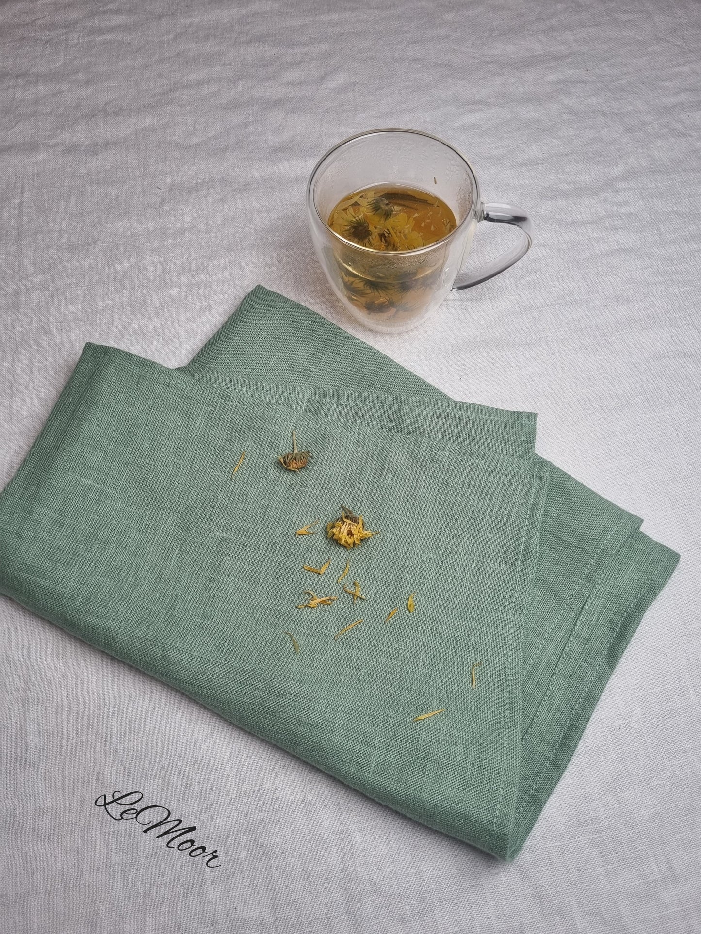 Red Wine Pure Linen tea towels
