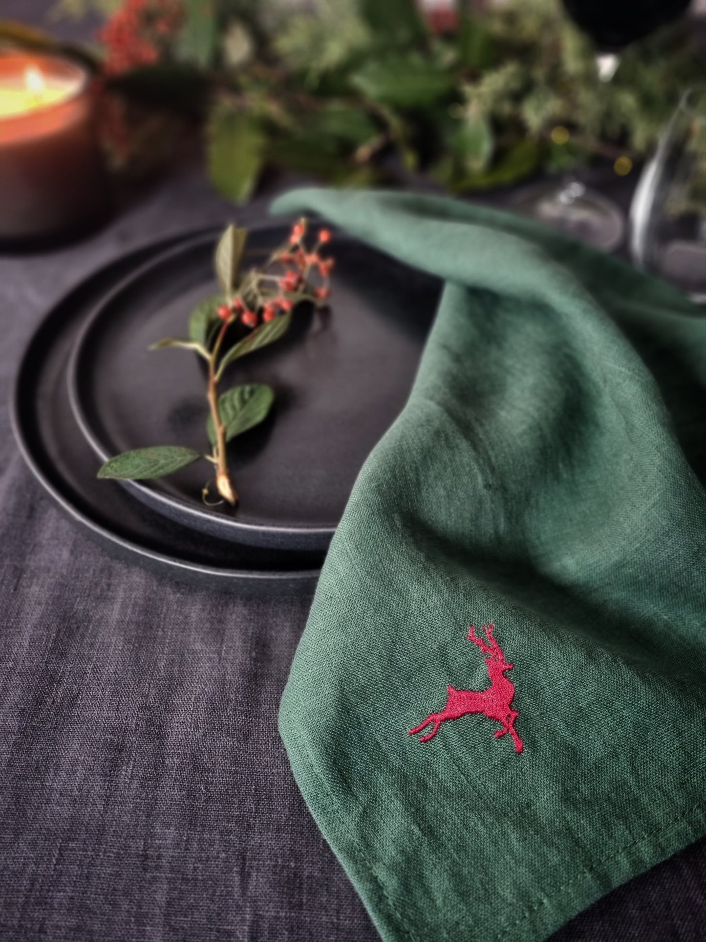 EMBROIDERY NAPKINS
