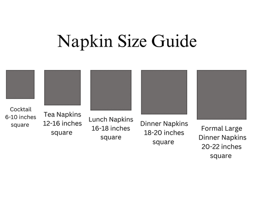 Choosing The Right Napkin Size