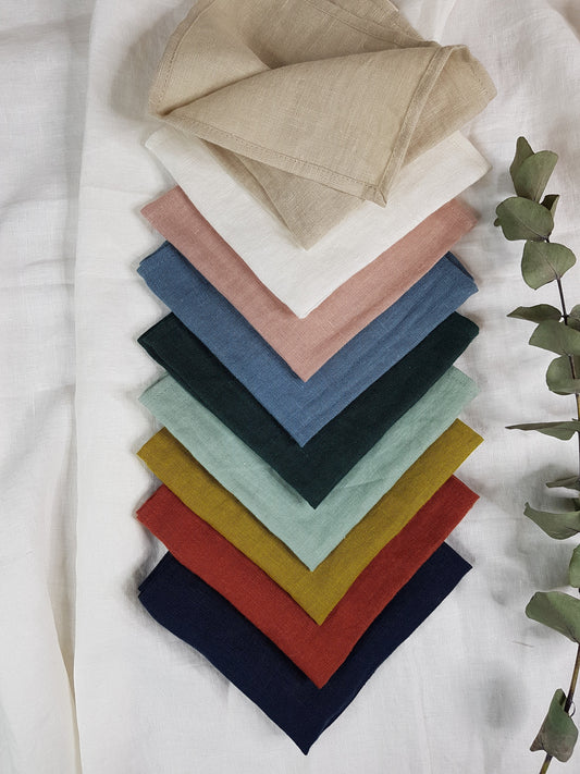 Linen handkerchiefs