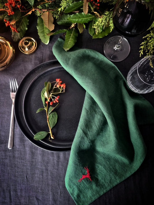 EMBROIDERY NAPKINS