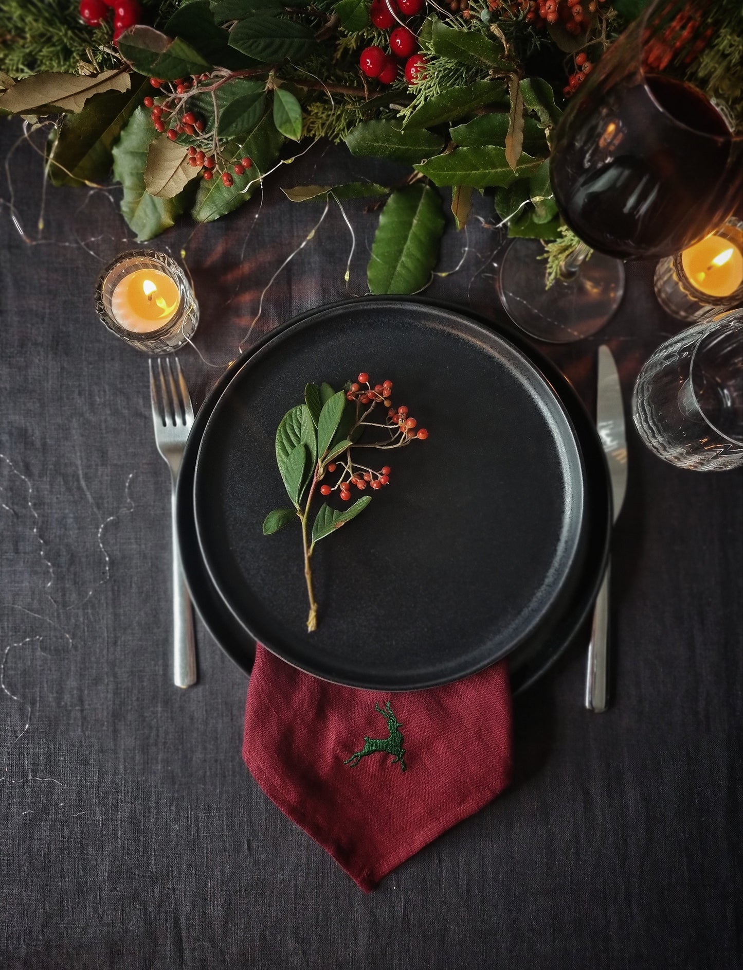 EMBROIDERY NAPKINS